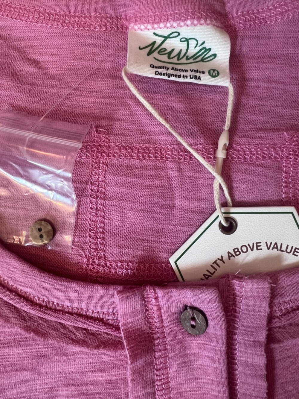 100% Cotton Rolly Button Tank - Picture 4 of 5